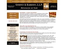 Tablet Screenshot of goodwin-harrison.com